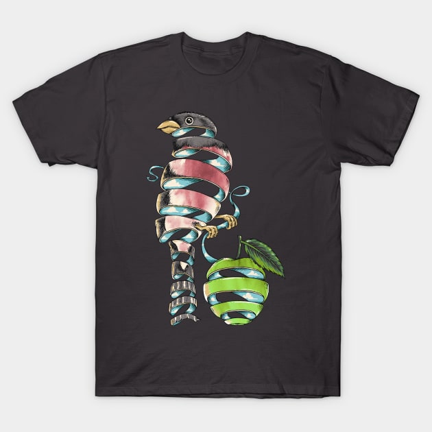 surrealist bird T-Shirt by alan.maia